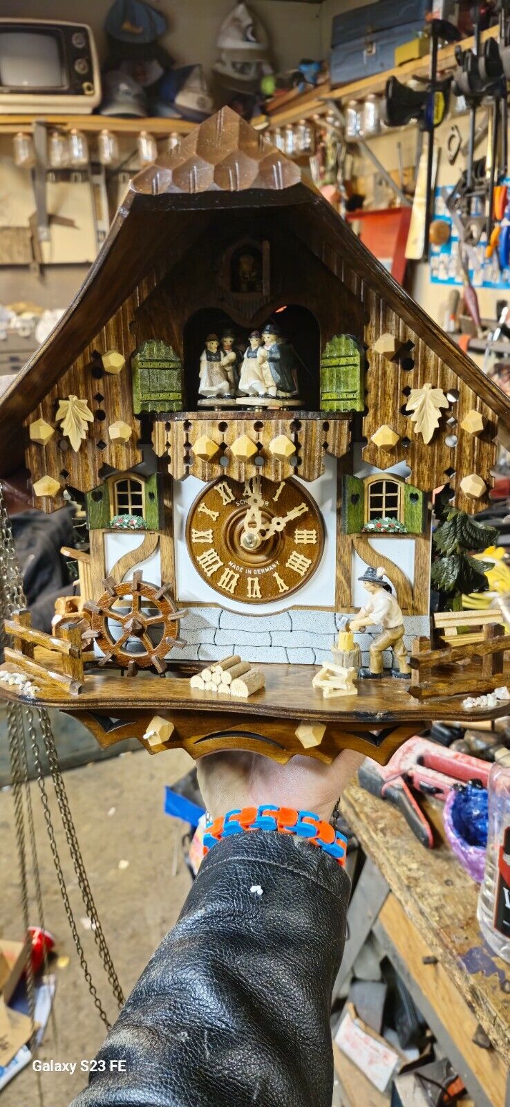 cookoo clock germany 8 day Anton Schneider