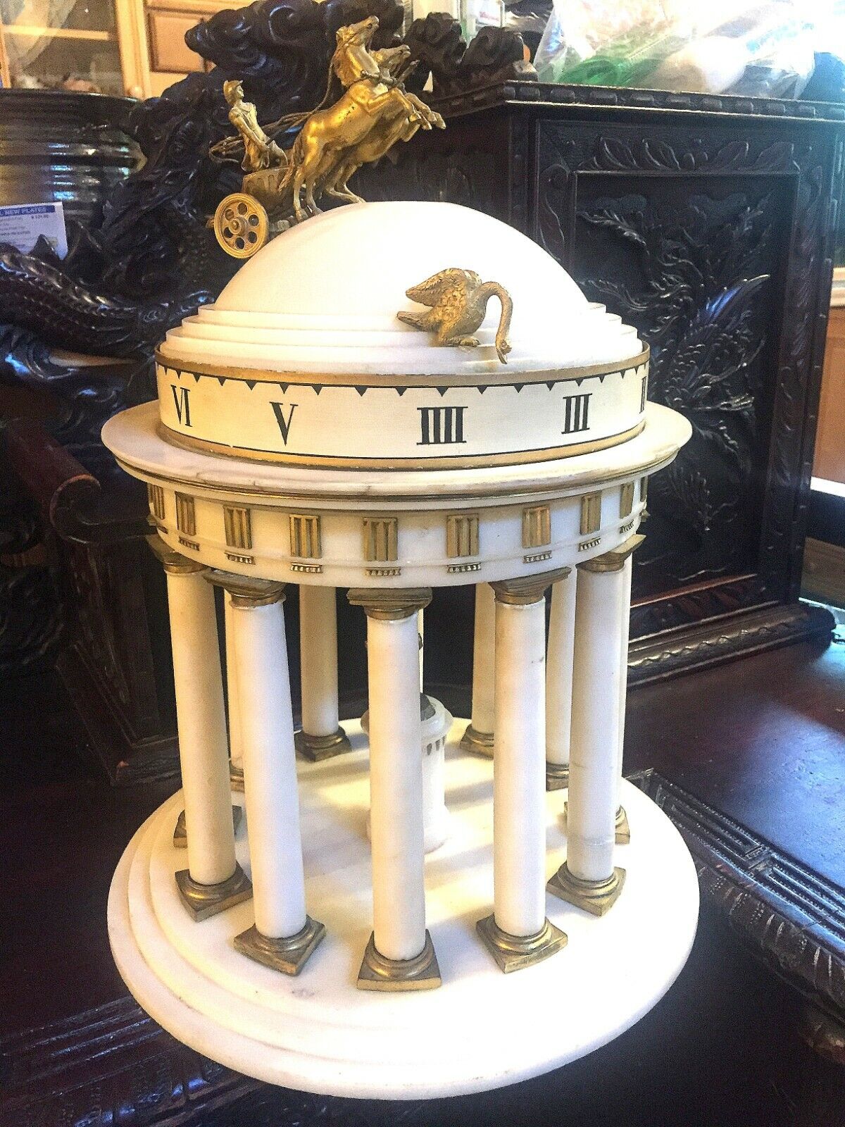 18TH CENTURY RAPAHEL FIORELLI ANNULAR CLOCK - MAKER OF SAN PIETRO BASILICA CLOCK