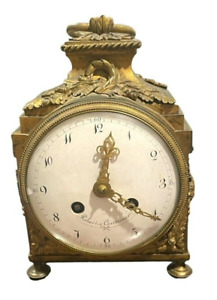 Robert Courvoisier Bronze Case Officer Repeater Clock Isabel Rockefeller Lincoln