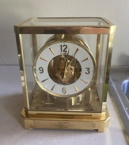 Jaeger Le Coultre Atmos Mantel Clock 528-8 AMC Automobile 1934-1964 S/N 163612