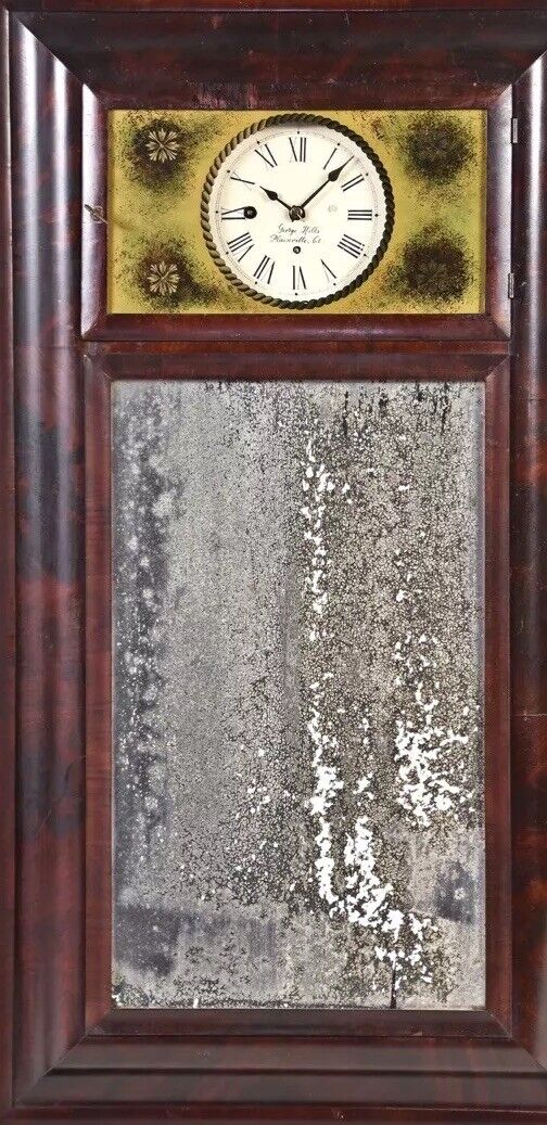 George Hills mirror clock