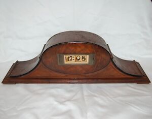 Pennwood Numechron #306 Clock 1930-40s W/Adler Royal Wood Case—RARE!