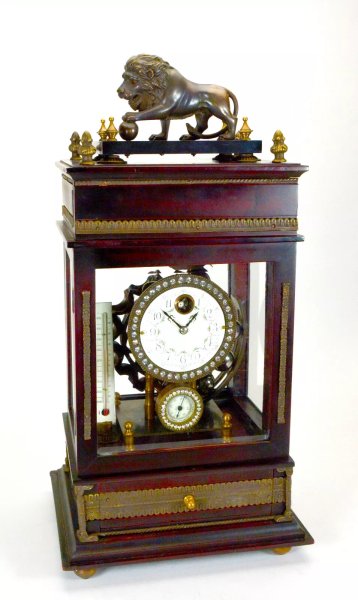 Mystery Ferris Wheel Gravity Weight Ball Driven Regulator Clock - Never Wind It!