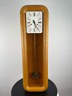 Vtg RARE Arthur Umanoff Oak Mantle Grandfather Pendulum Clock for Howard Miller
