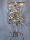 Vintage All Hand Made Kinetico Studios & Gordon Bradt 7 Man Mantle Clock Working
