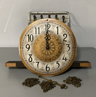 1920’s Colonial Winterhalder Herman Miller 5-Tube Clock Movement/Dial Hand Parts