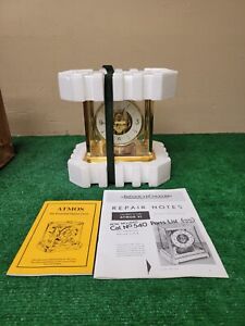JAEGER LE COULTRE ATMOS 528-8 CLOCK - WORKING (BFEB-12-127)
