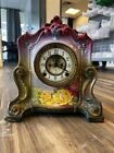 For Terri - Ansonia Royal Bonn "La Cannes" Porcelain Mantel Clock circa 1904