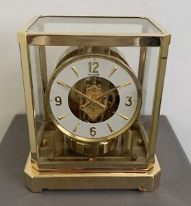 Beautiful-Mint Serviced 1960's Jaeger LeCoultre Atmos 528-6 Round Dial- Working!