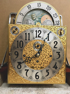 UPDATE #2.. NEW HERSCHEDE 9 TUBE GRANDFATHER CLOCK MOVEMENT  NEVER INSTALLED !