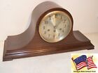 RARE RESTORED HERSCHEDE 1920 MODEL 10 DUAL CHIME CLOCK WITH PATTERN 2019 CABINET