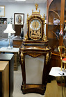 FRENCH MARQUETRY & GILT MANTEL CLOCK