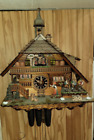 ??LARGE GERMAN D. HONES ROMANCE BLACK FOREST CUCKOO CLOCK STUNNING ??