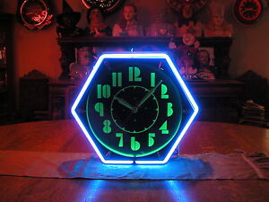 NHL St. Louis Blues Neon Clock only $99.99 - NHL Neon Clocks