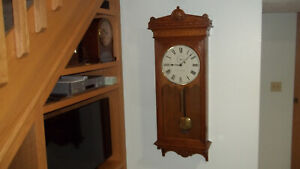 FULLY AND PROPERLY RESTORED SETH THOMAS NO. 30 REGULATOR WEIGHT DRIVEN CLOCK