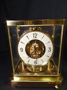 1962 JAEGER LE COULTRE ATMOS 528-6/15J TABLE CLOCK #156---