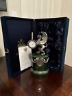 Fabergé Gryphon Clock Sterling Silver With Jade Base