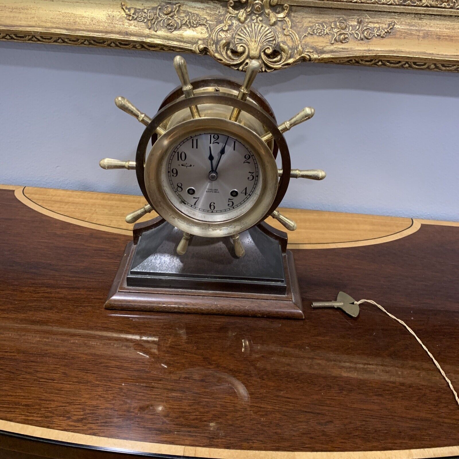 CHELSEA SHIP'S BELL CLOCK MARINER MODEL - CIRCA 1955 - 1959