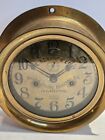 1901 ASHCROFT Brass Engine Room Clock NEAFIE LEVY SHIP ENGINE BUILDING CO. PHILA
