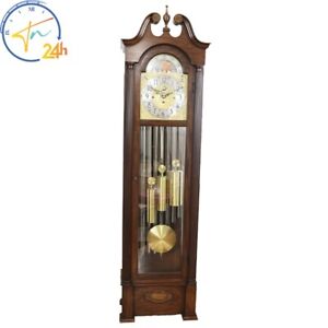 1965 Herschede 9 Tubulars Grandfather Clock Model 217