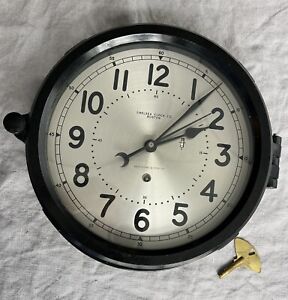 Chelsea Clock 1961 Abercrombie & Fitch, Working, W/Cert of Authenticity