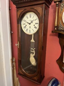 Howard Miller Lewis Wall Clock 613-637 – Triple Chimes. Ambassador Collection