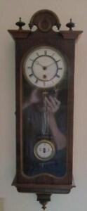 Antique Lenzkirch #26 wall clock, circa 1859