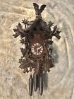 7 Days Germany Black Forest Strike Swiss Musical Cuckoo Clock,3 Weights Driven