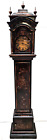 New ListingEthan Allen Chinoiserie Grandmother Floor Clock Asian inspired Paint Decorated