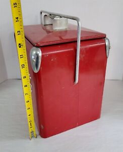 B-532 VINTAGE 50'S/60'S ACTION MFG MINI COCA COLA COOLER NICE SHAPE!