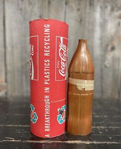 Rare Coca Cola Salesman’s Sample 2 Liter Wooden Bottle Prototype LOOK???