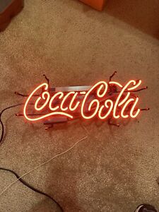 Vintage Coca Cola Neon Sign 1998