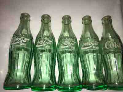 Vintage Coca Cola bottles Somalia Thailand Sweden