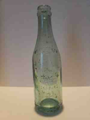 Vintage BIEDENHARN CANDY COMPANY Coca Cola Bottle Vicksburg MS 8" Tall