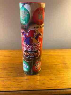Coca-Cola Commemorative Super Bowl XXXVI Bottle in Tube