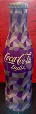 Coca Cola Aluminium Bottle LIGHT BAUM PFERDGARTEN DENMARK 2009 VERY RARE