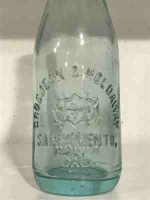 STRAIGHT SIDE COCA COLA BOTTE California