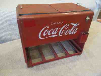 RARE ORIGINAL 1939 COCA-COLA KAY DISPLAY SALESMAN SAMPLE COOLER 