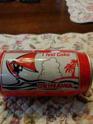Coca-Cola Coke Can Okinawa Japan, “I Feel Coke” 350ml Japanese