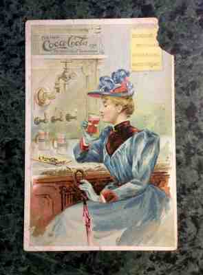 EXTREMELY RARE 1892 Coca-Cola Trade Card