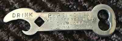 Old Pepsi Bottle Opener- Charlotte, NC !!