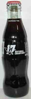 Coca-Cola Alabama Crimson Tide 2017 National Champions Coke Bottle