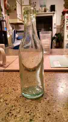 VINTAGE ORIGINAL STRAIGHT SIDE COCA COLA  BOTTLE  " Norfolk VA" RARE