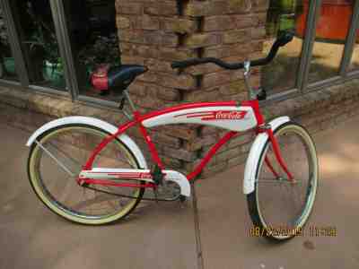 RARE 1980'S LIMITED EDITION HUFFY 26" COCA COLA COKE PROMOTIONAL BOYS BIKE 
