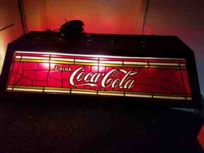 RARE FIND- Coca Cola pool table light. 
