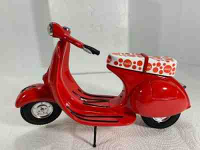 Rare Coca Cola Coke L E Miniature Die Cast Model Pedal Scooter 1:6 SCALE COA