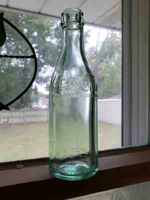 RR 1900s COCA COLA straight sided script Coke bottle STREATOR ILL IL 