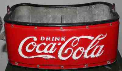 COCA COLA COKE STADIUM VENDOR CARRIER COOLER FENWAY PARK 1930'S BRAVES BASEBALL