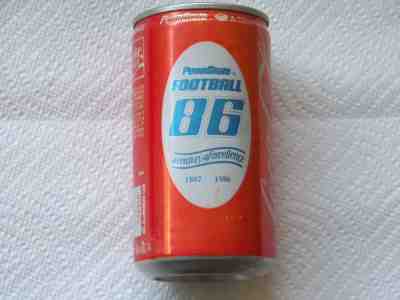 Penn State National Championship  Commemorative Coke Can 1986 : Vintage Classic