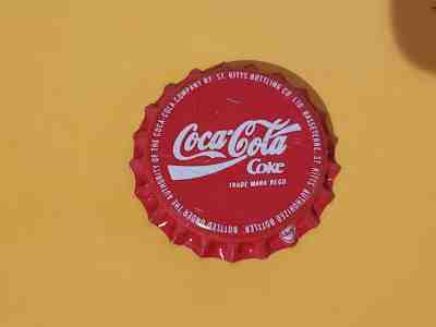 Coca Cola ST Kitts Nevis Soda Bottle Cap Crown Coke Beer Old Rare